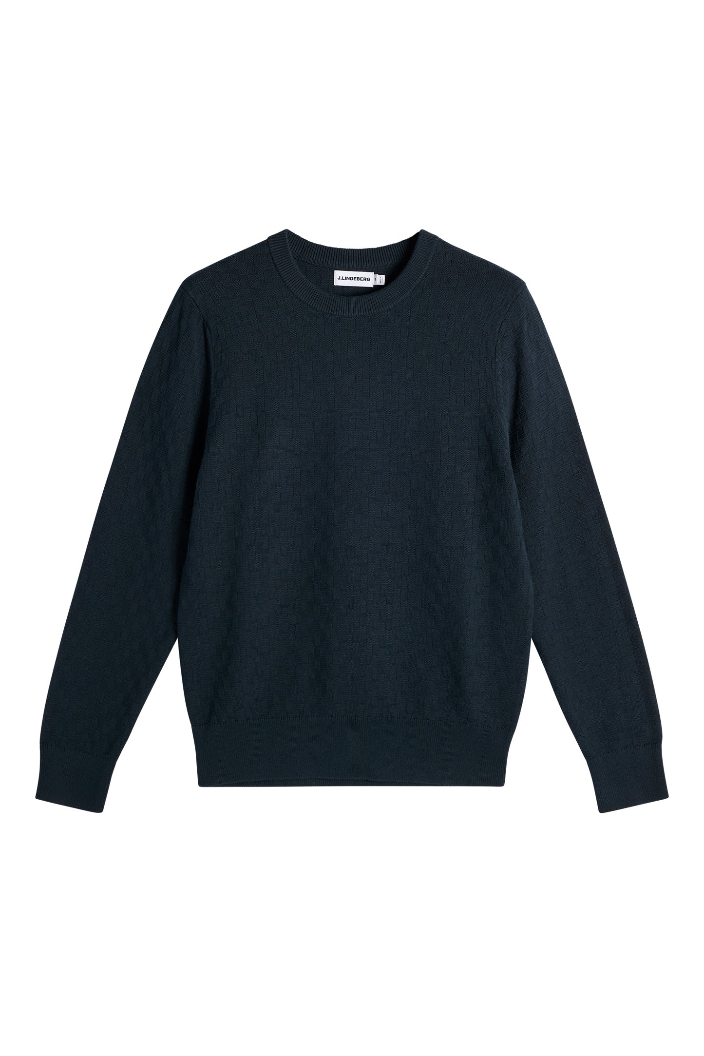 Arthur Knit Org Cotton in JL Navy by J.Lindeberg