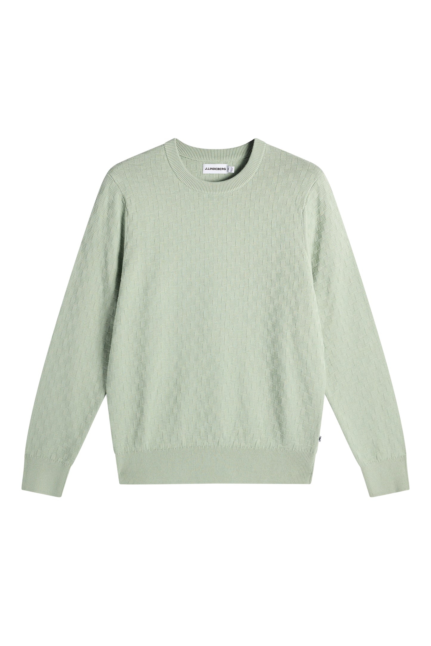 Arthur Knit Org Cotton in Jadeite by J.Lindeberg