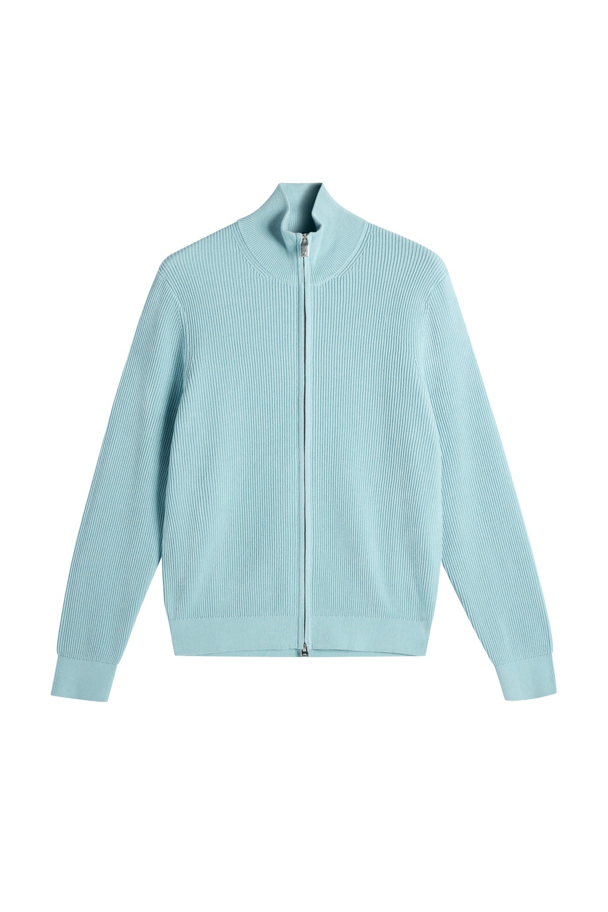 Alexis Full Zip Cardigan in Forget-Me-Not by J.Lindeberg