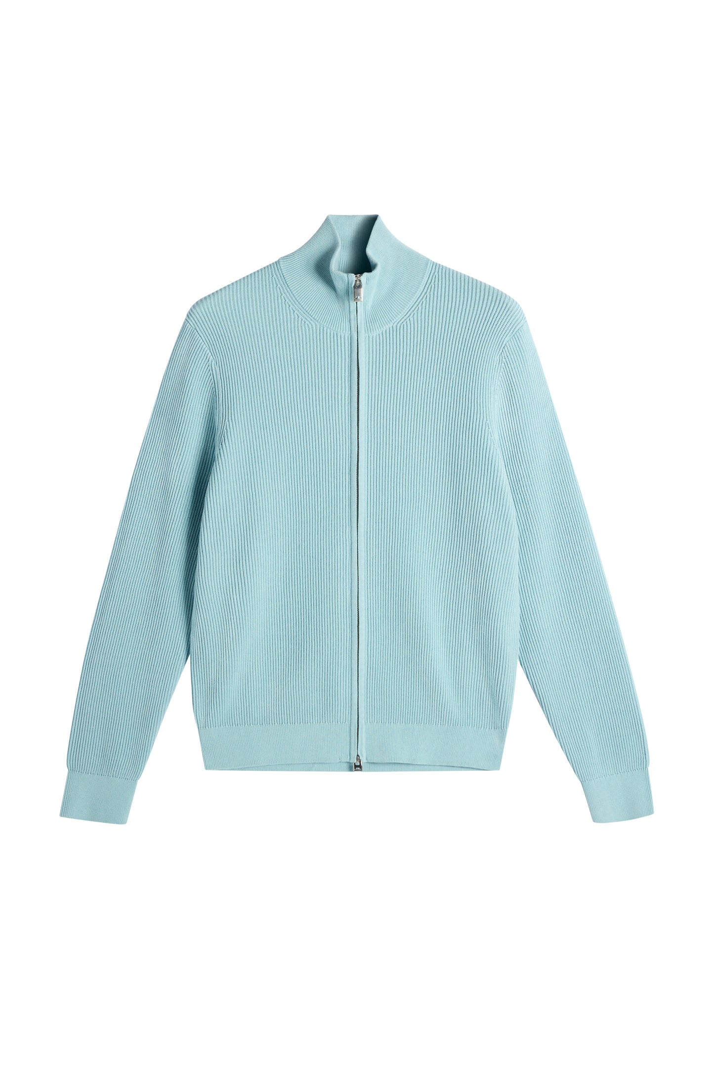 Alexis Full Zip Cardigan in Forget-Me-Not by J.Lindeberg