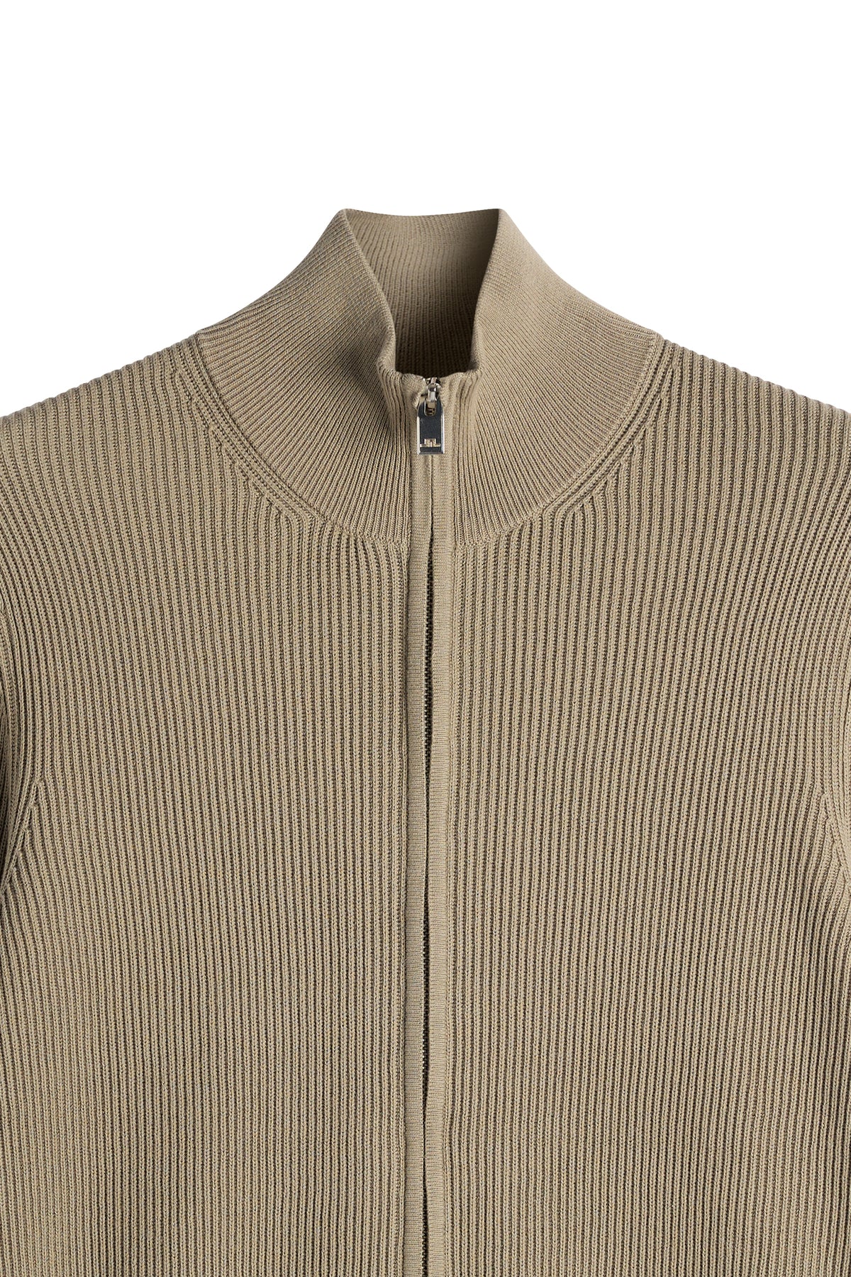 Alexis Full Zip Cardigan in Brindle by J.Lindeberg