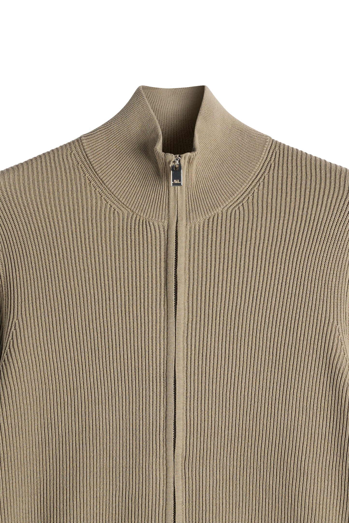 Alexis Full Zip Cardigan in Brindle by J.Lindeberg