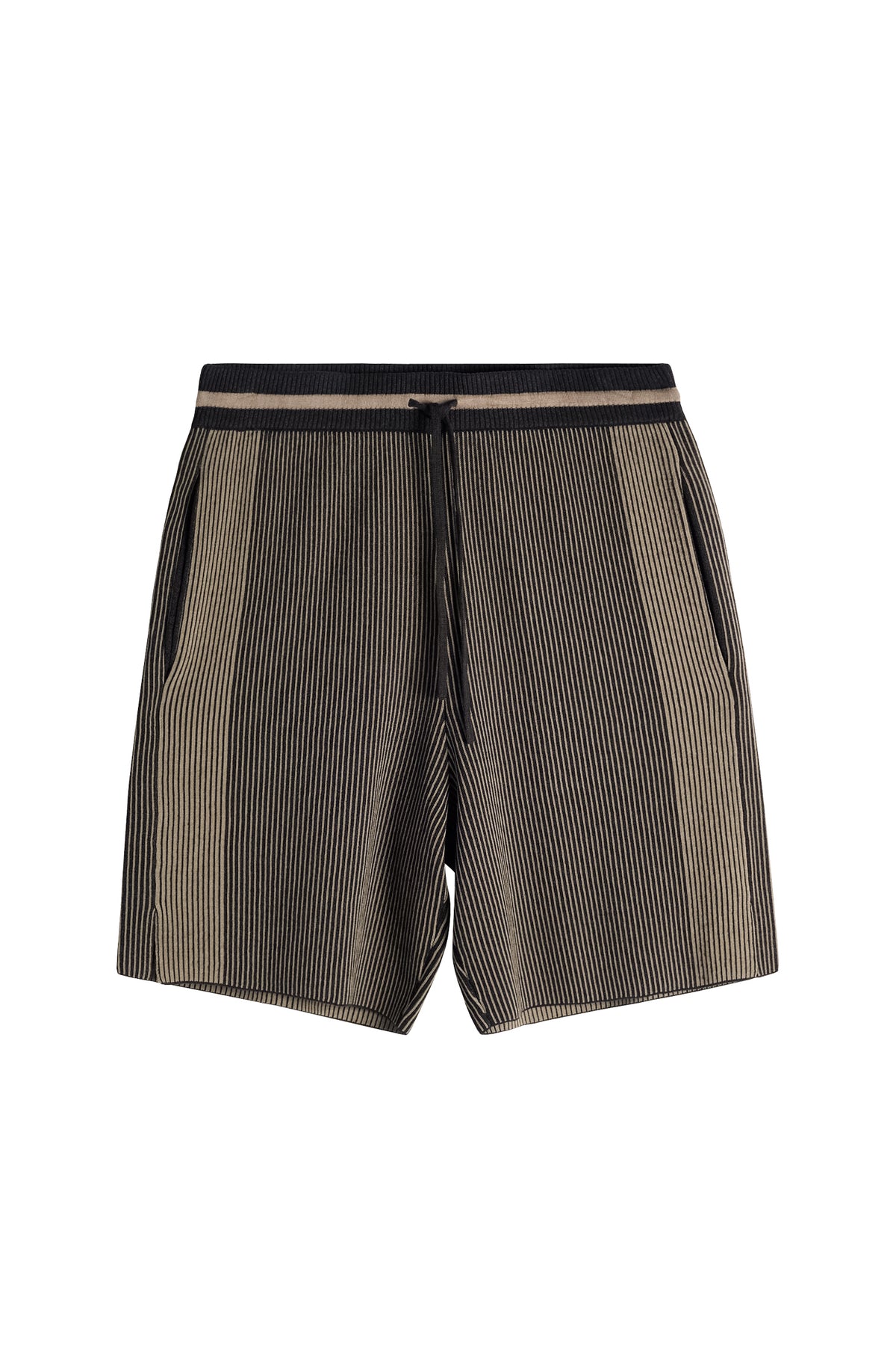 Simon Knitted Shorts in Black by J.Lindeberg