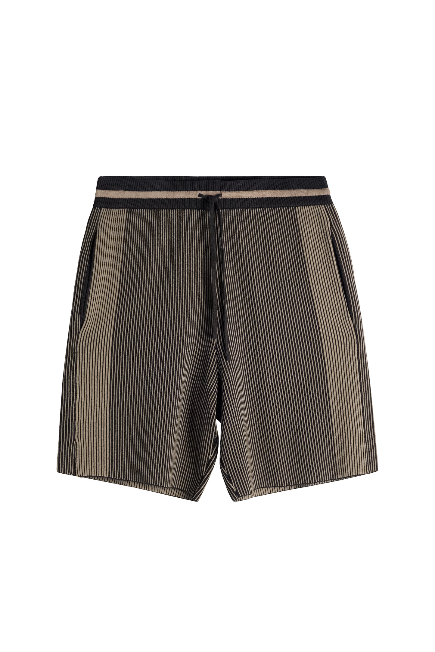 Simon Knitted Shorts in Black by J.Lindeberg