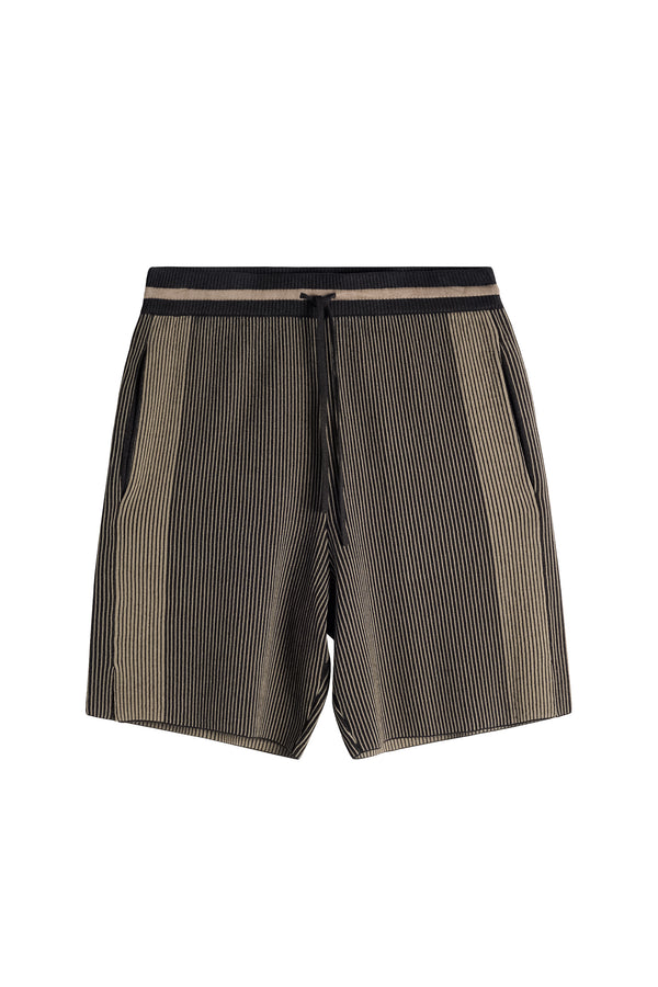 Simon Knitted Shorts / Black
