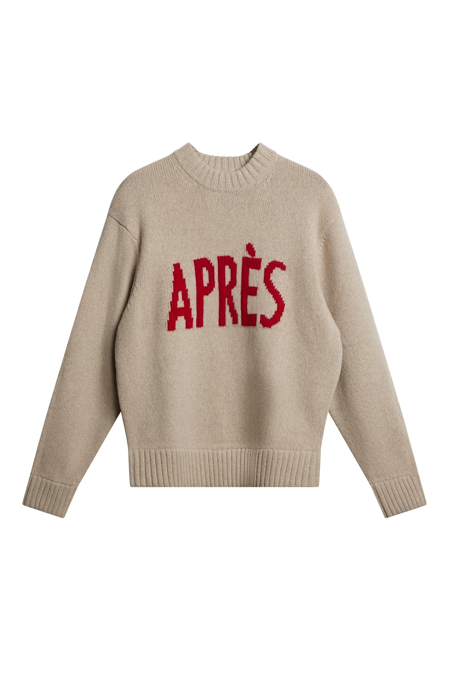 Fabian Graphic Knit Sweater Moonbeam