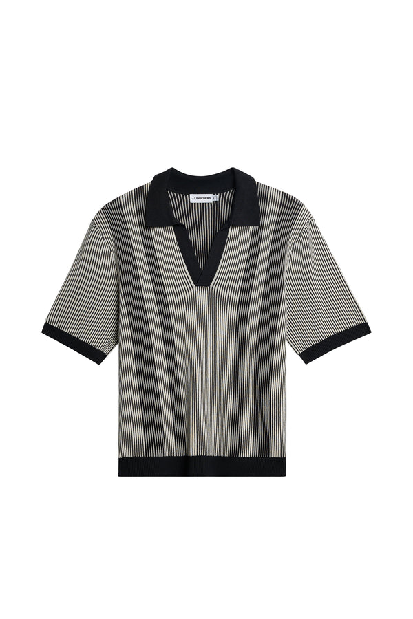 Sal Knitted Polo / Moonbeam