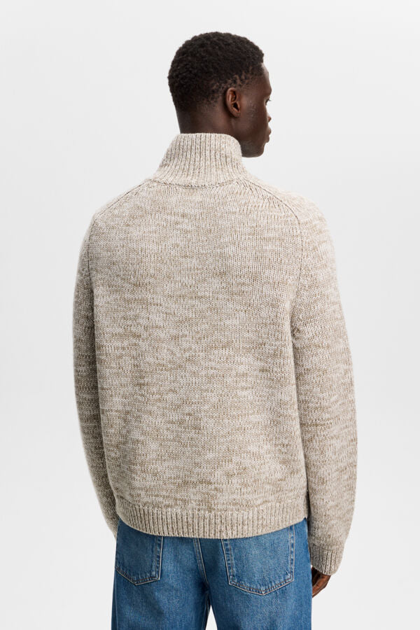 Marve Shawl Collar / Moonbeam