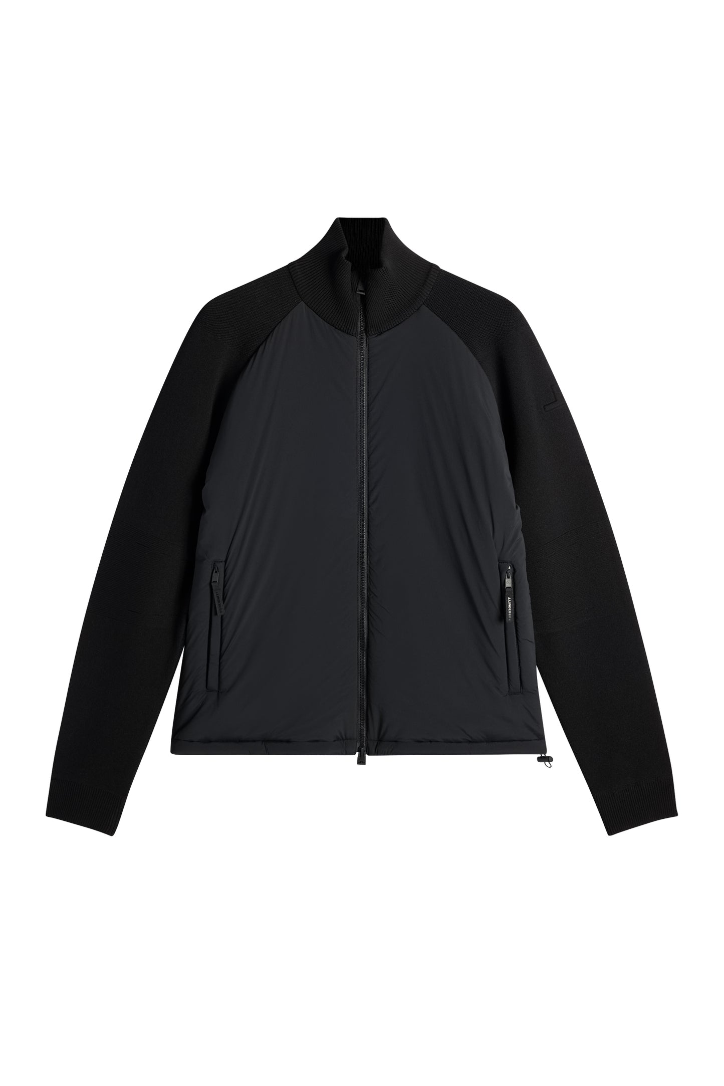 Aeron Knit Hybrid Jacket in Black by J.Lindeberg