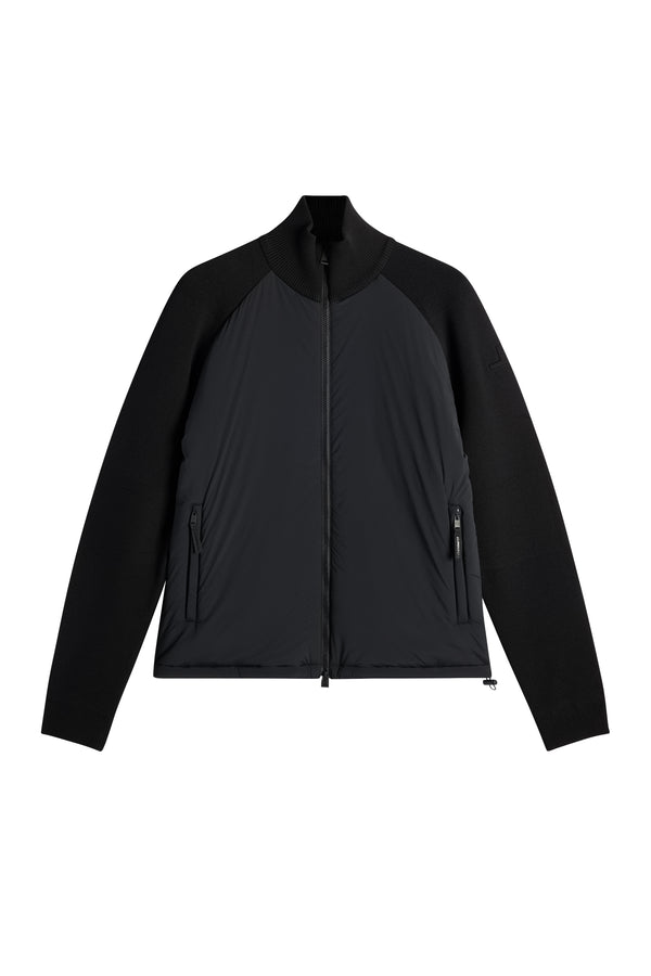 Aeron Knit Hybrid Jacket / Black