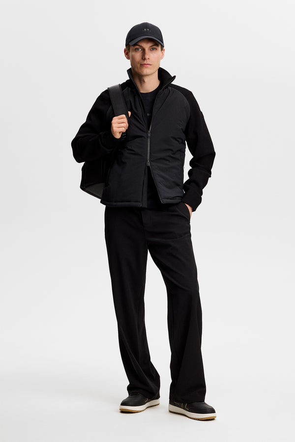 Aeron Knit Hybrid Jacket / Black