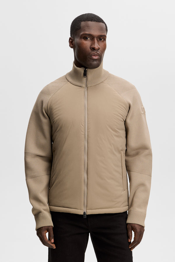 Aeron Knit Hybrid Jacket / Brindle
