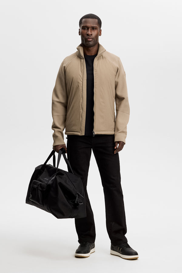 Aeron Knit Hybrid Jacket / Brindle