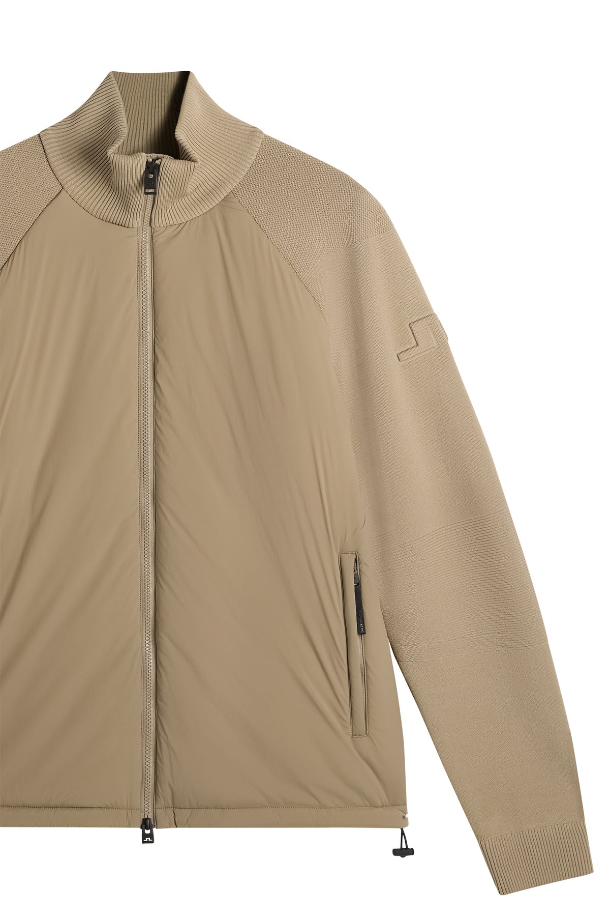 Aeron Knit Hybrid Jacket in Brindle by J.Lindeberg