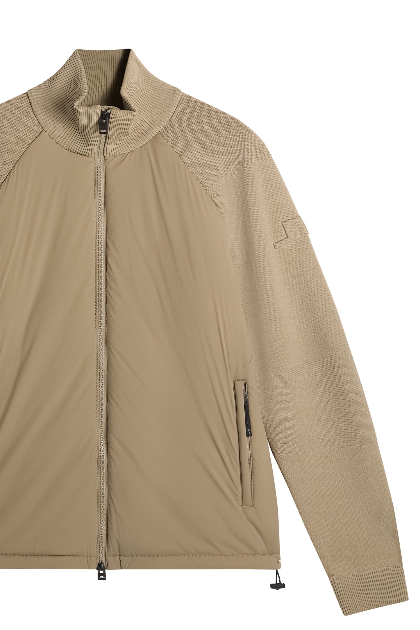 Aeron Knit Hybrid Jacket in Brindle by J.Lindeberg