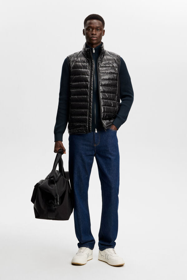 Alexis Full Zip Cardigan / JL Navy