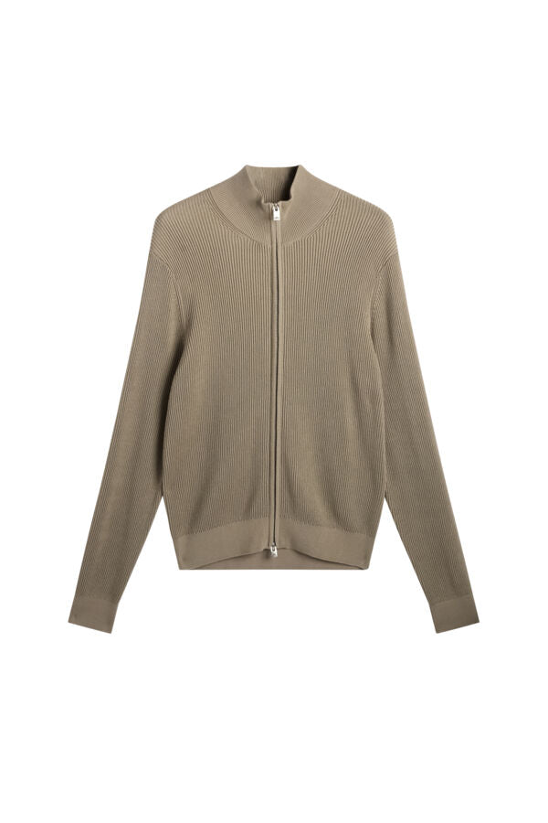 Alexis Full Zip Cardigan / Brindle
