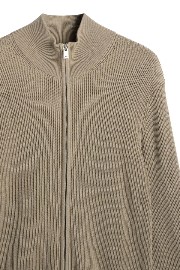 Alexis Full Zip Cardigan / Brindle