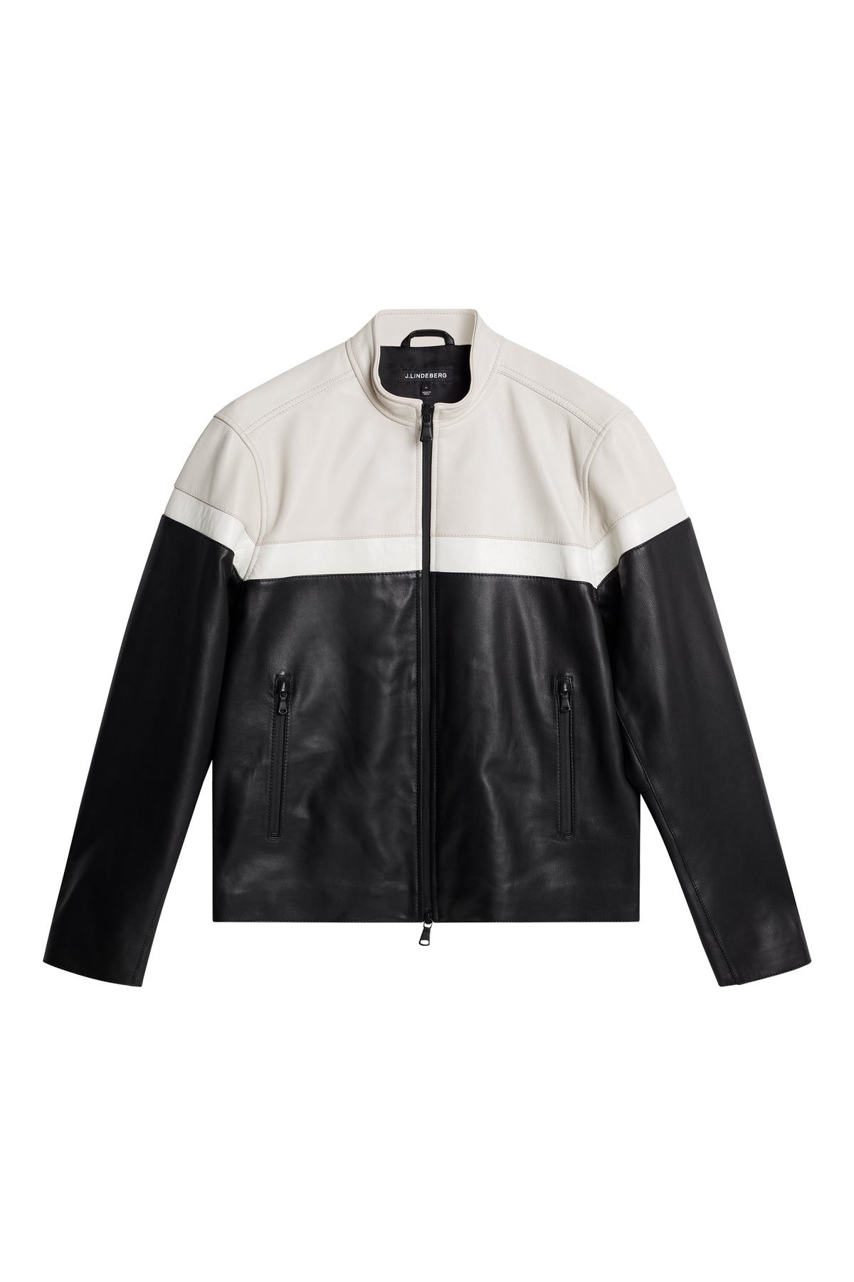 Brodie Biker Jacket in Black by J.Lindeberg