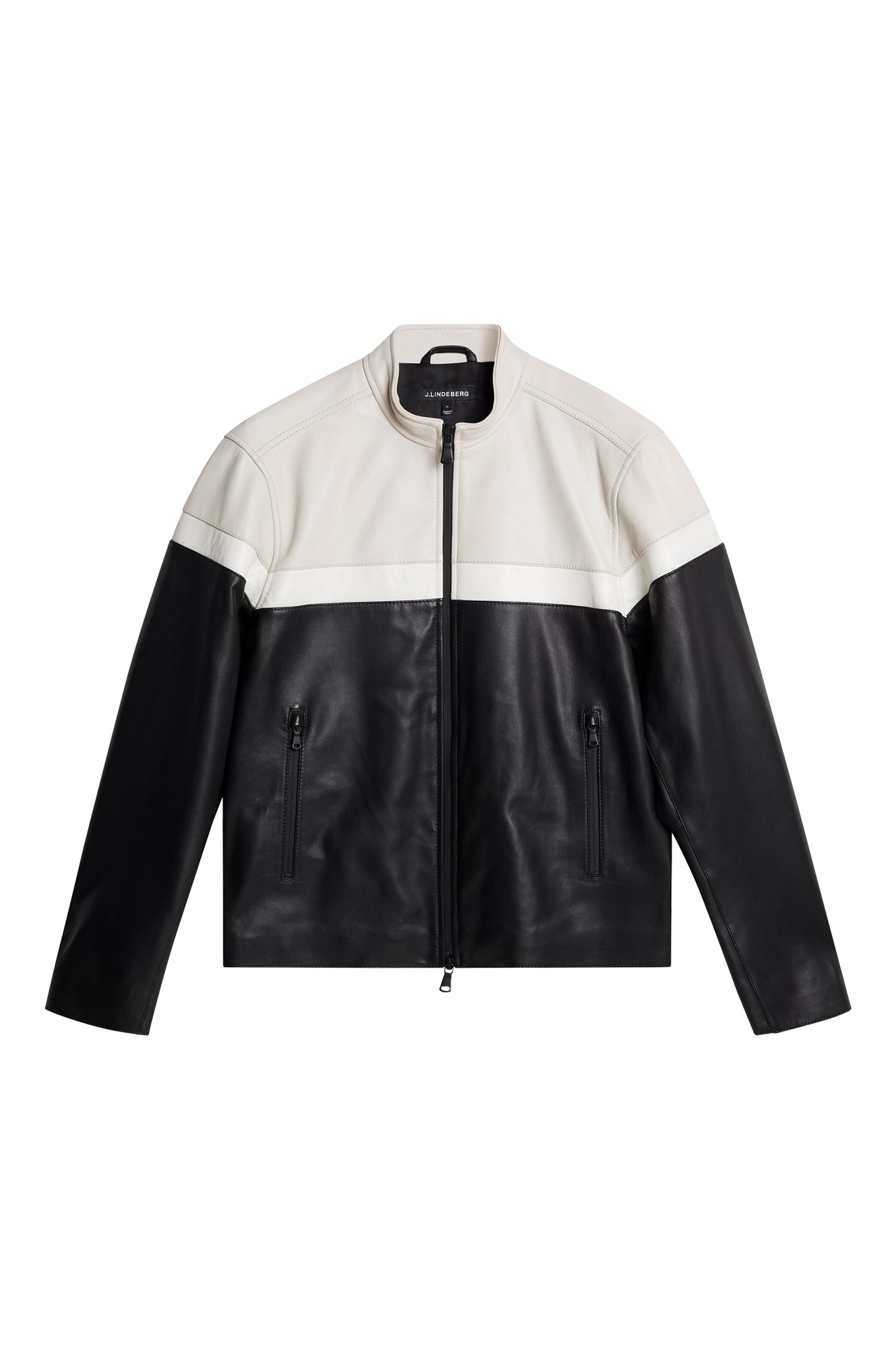 Brodie Biker Jacket in Black by J.Lindeberg