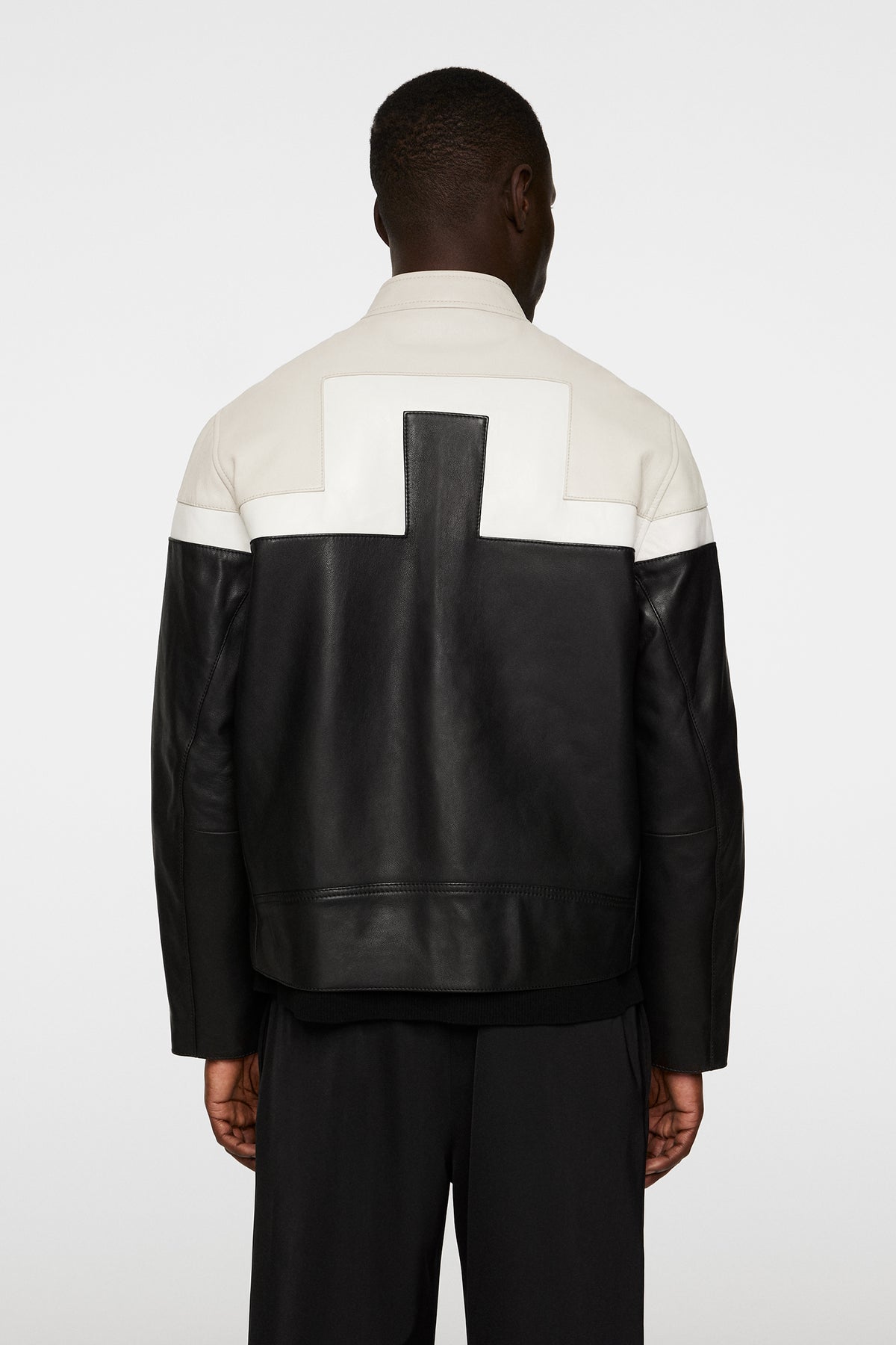 Brodie Biker Jacket in Black by J.Lindeberg