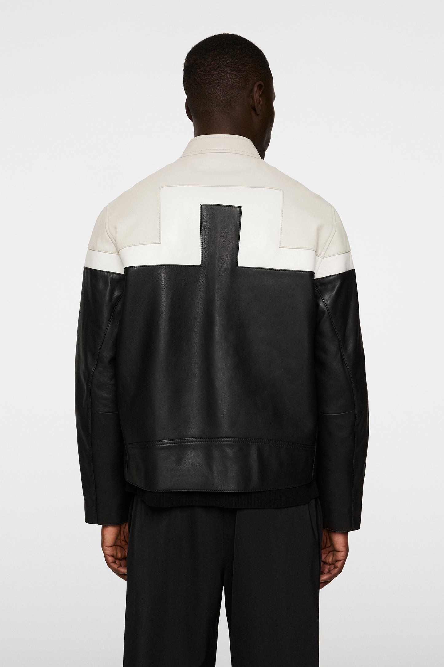 Brodie Biker Jacket in Black by J.Lindeberg