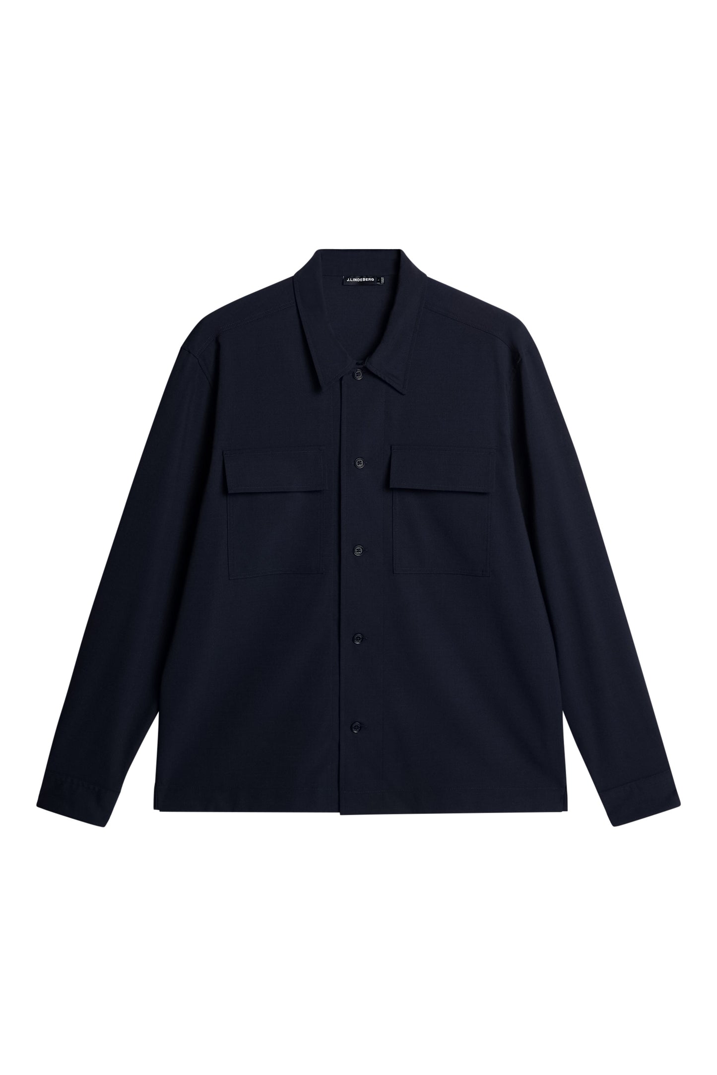 Reid Drape Overshirt in JL Navy by J.Lindeberg