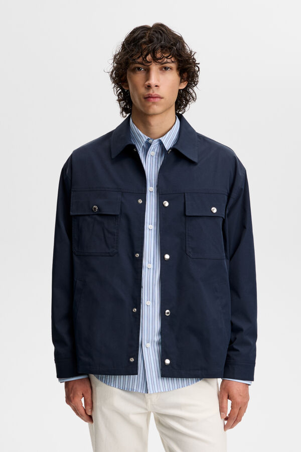 Shaley Overshirt / JL Navy