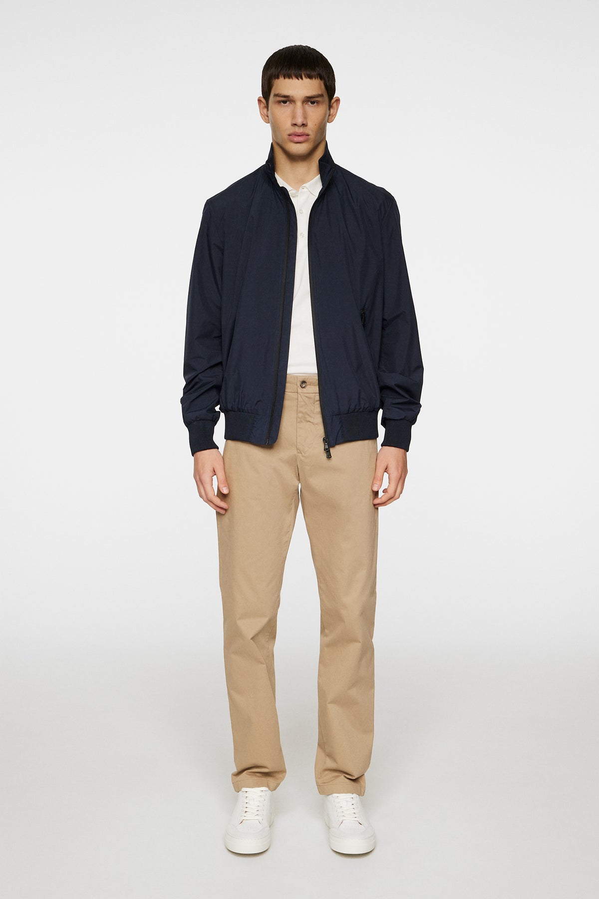 Kevin 2L Bomber Jacket in JL Navy by J.Lindeberg