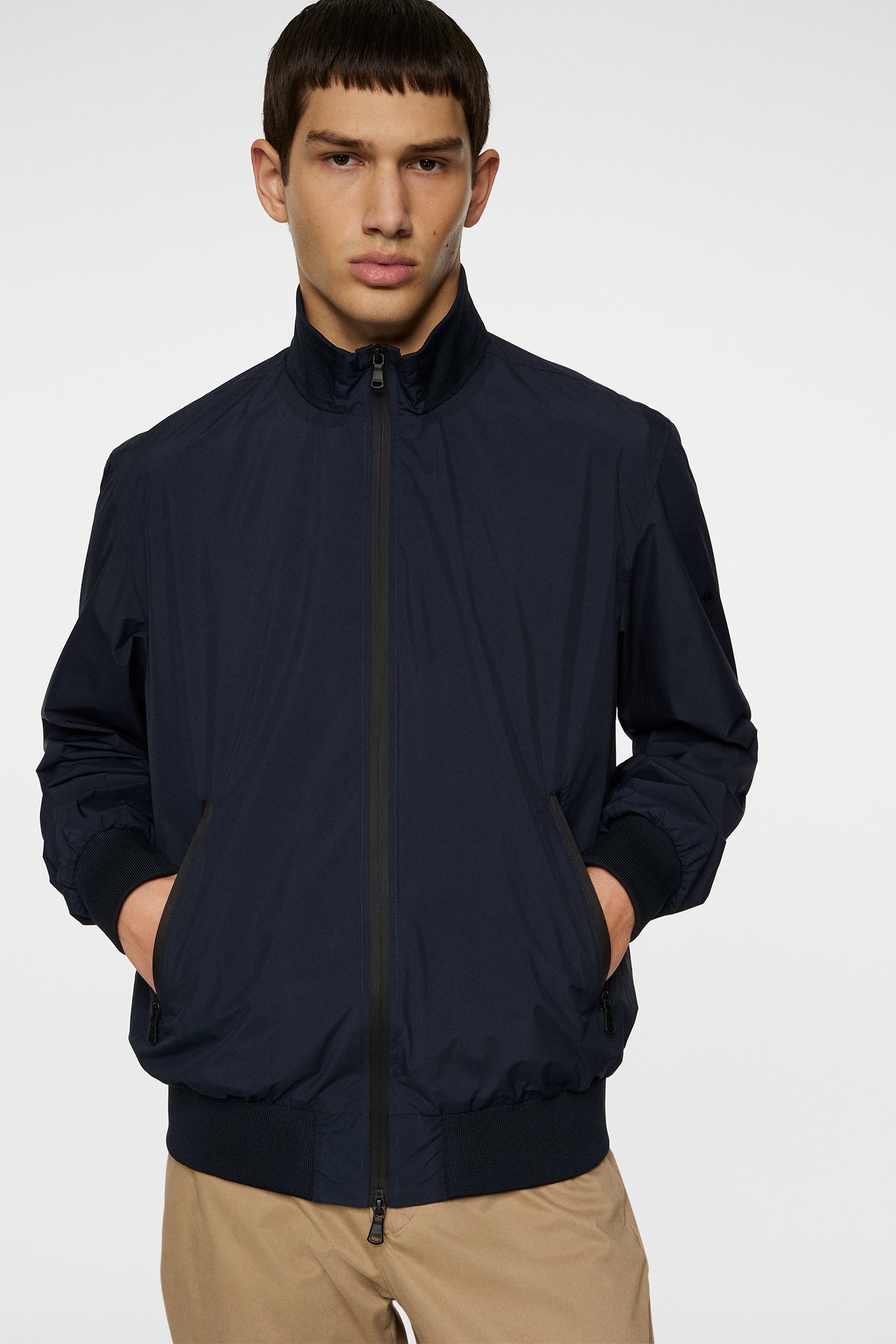 Kevin 2L Bomber Jacket in JL Navy by J.Lindeberg
