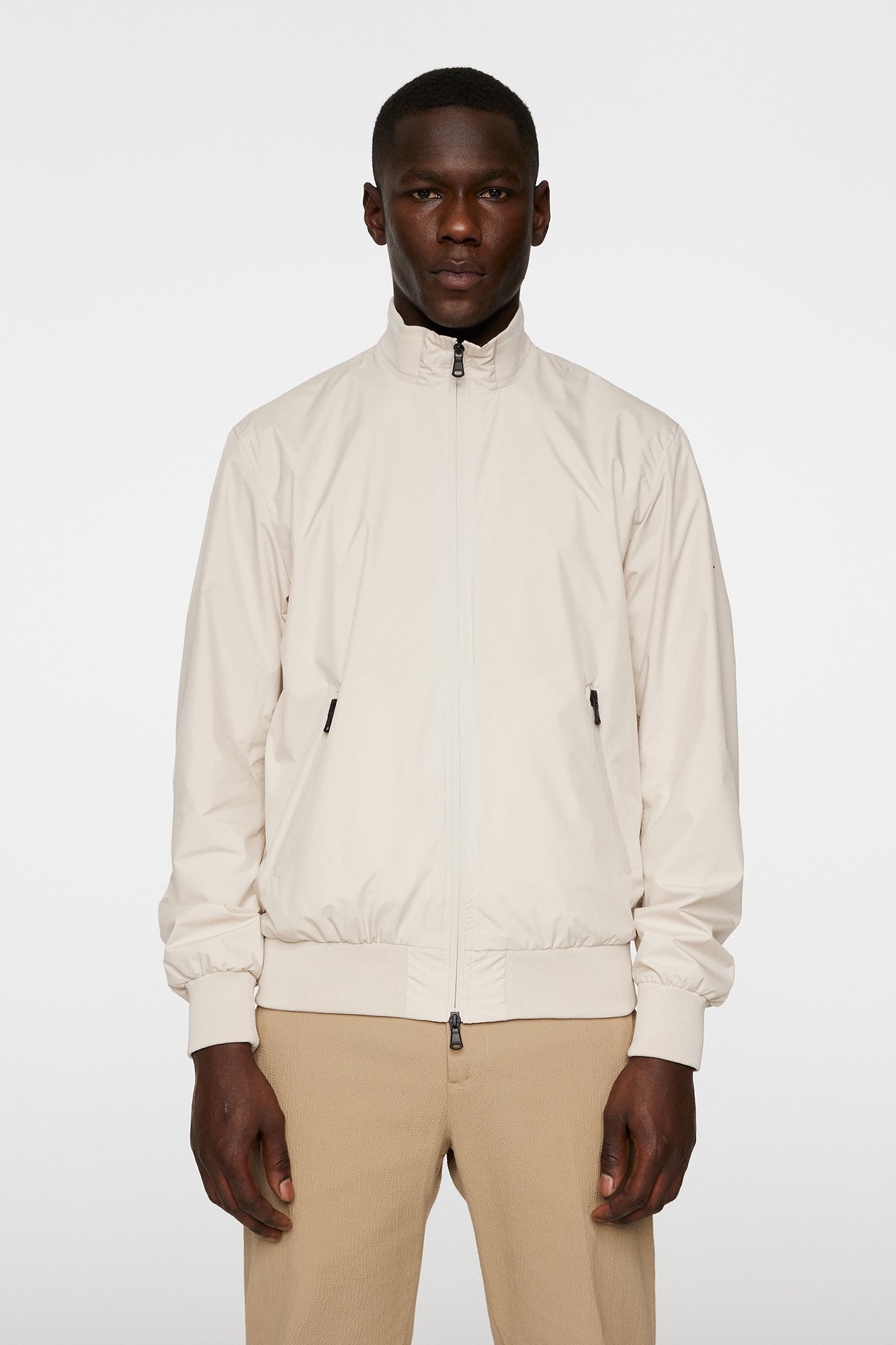 Kevin 2L Bomber Jacket in Moonbeam by J.Lindeberg