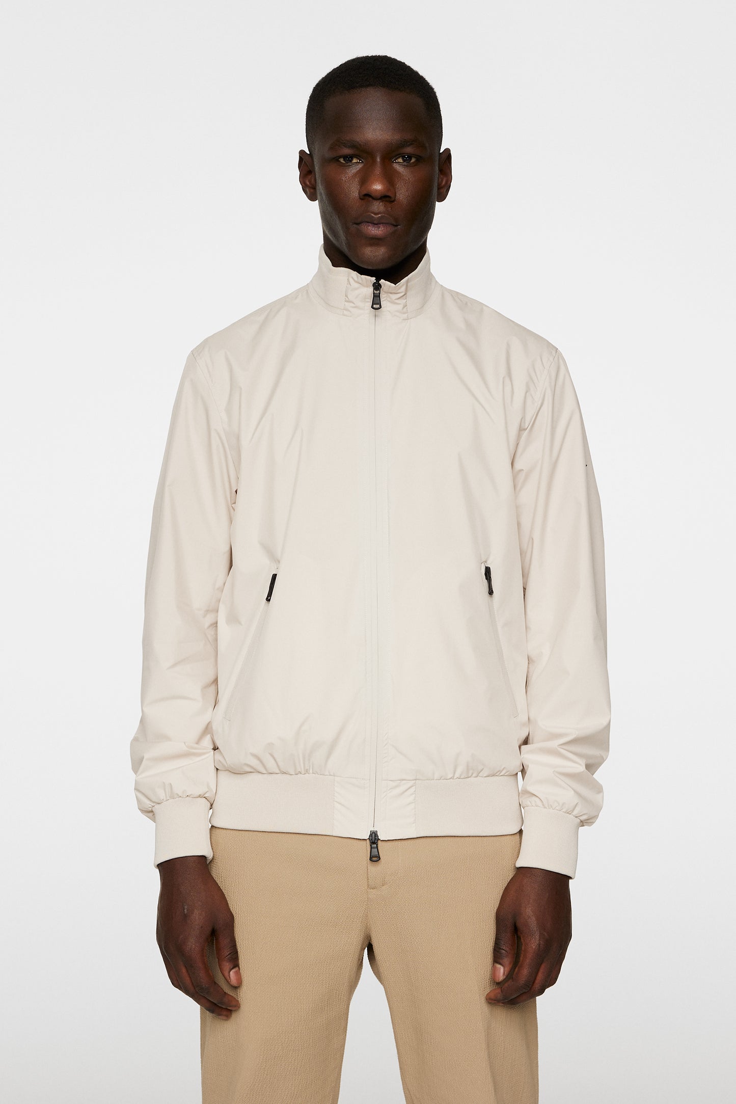 Kevin 2L Bomber Jacket in Moonbeam by J.Lindeberg