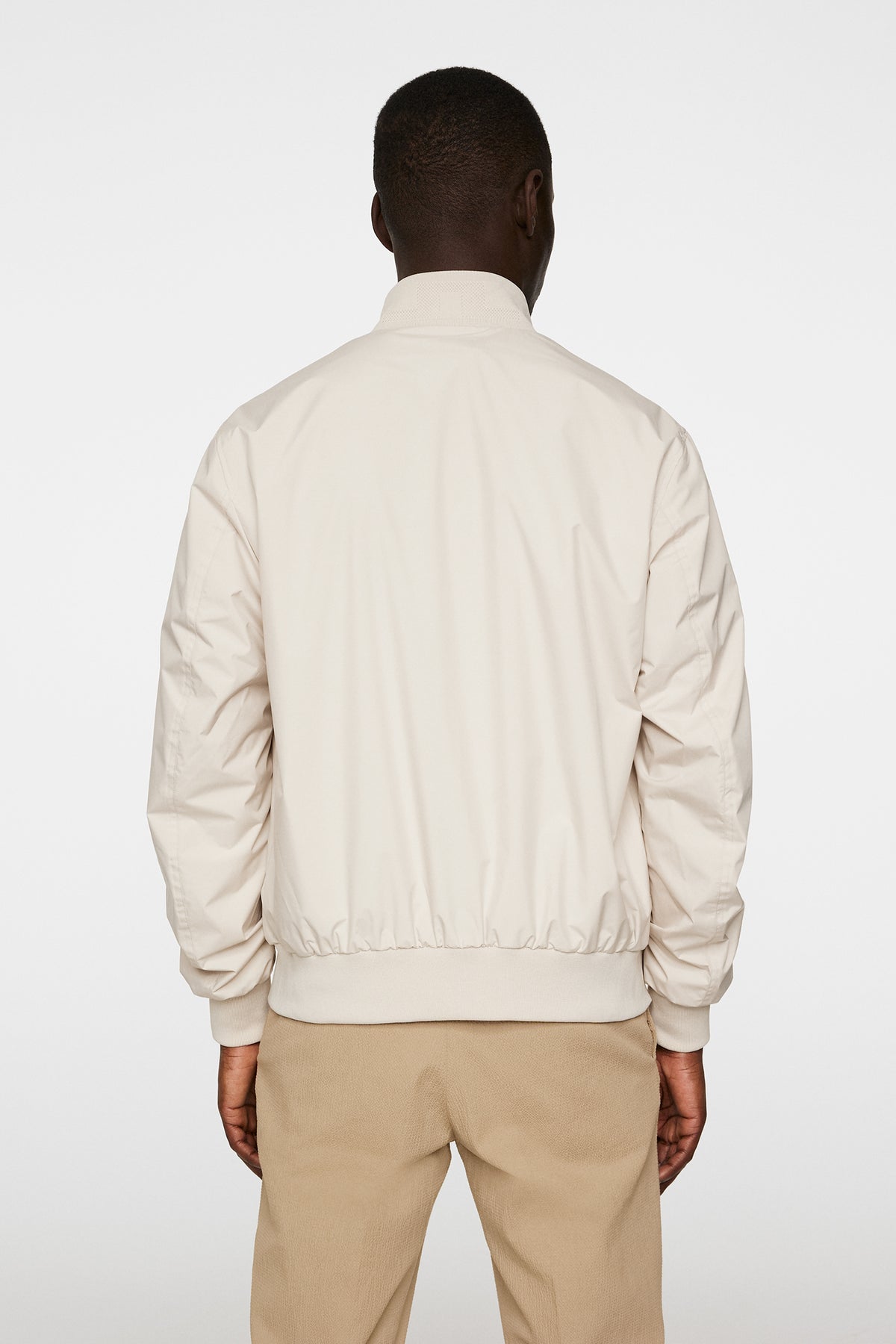 Kevin 2L Bomber Jacket in Moonbeam by J.Lindeberg