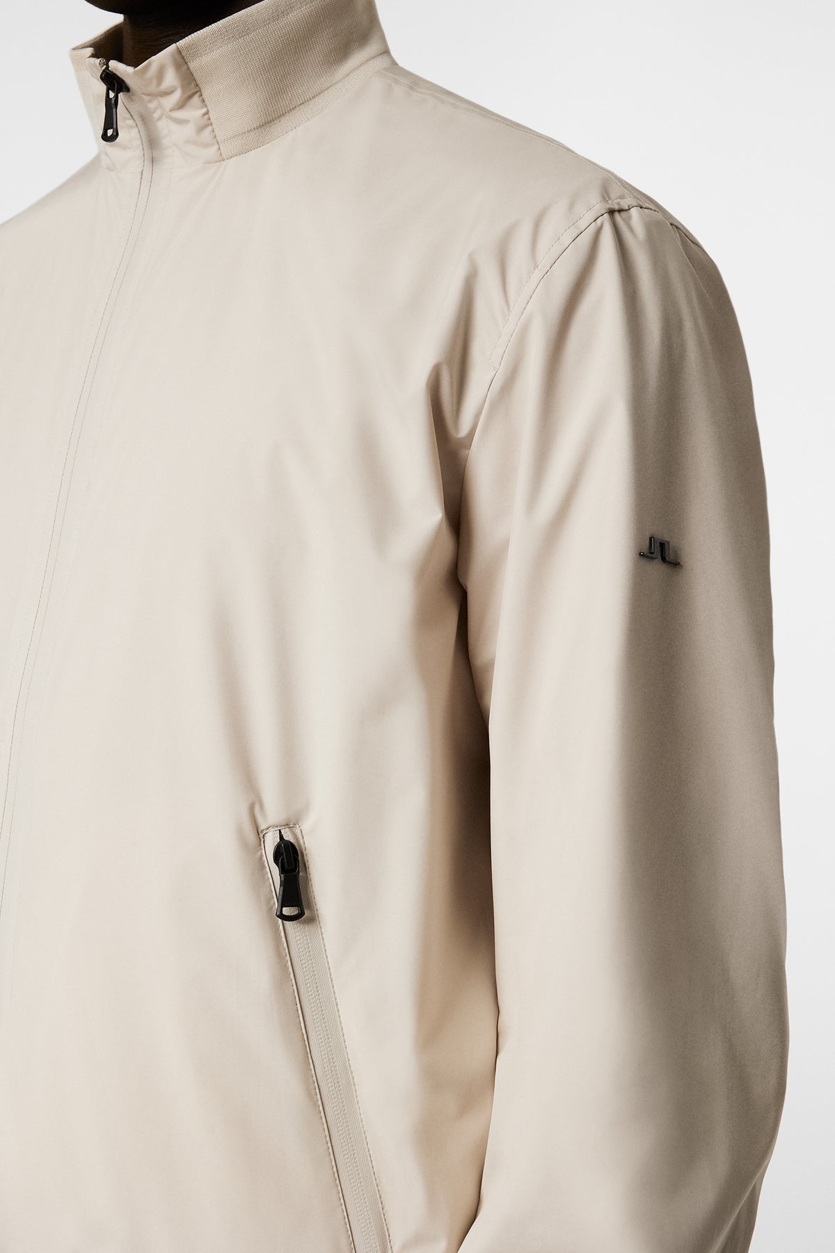 Kevin 2L Bomber Jacket in Moonbeam by J.Lindeberg