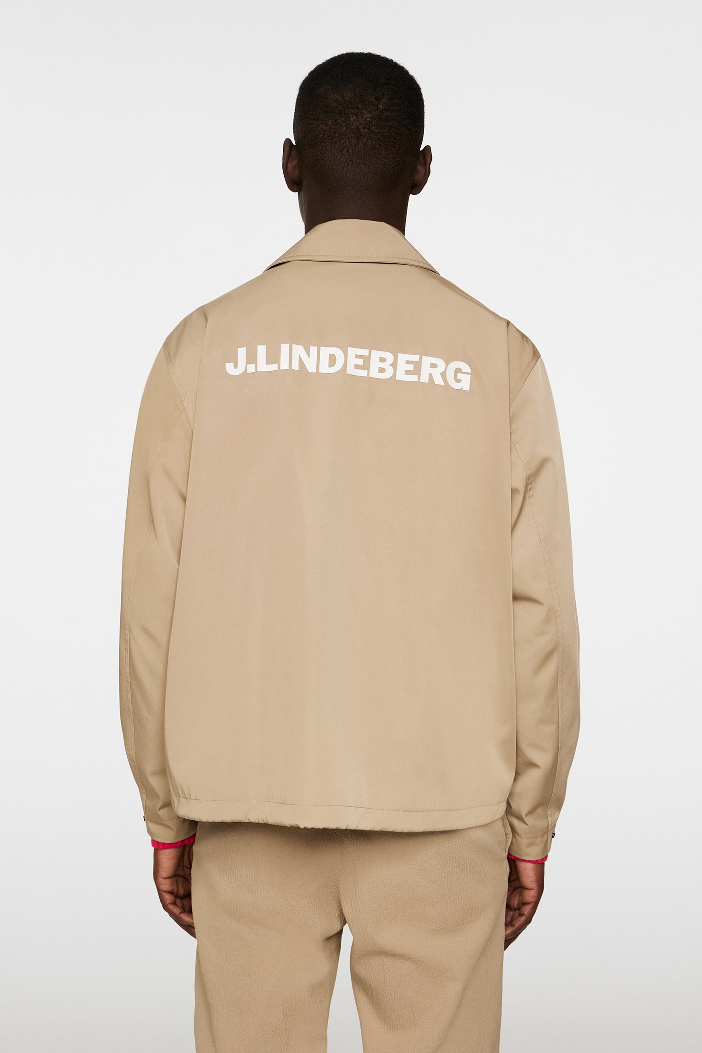 Frazer Coach Jacket in Batique Khaki by J.Lindeberg