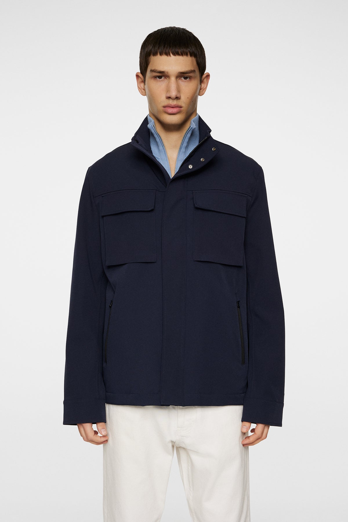 Riley 4 Way Stretch Jacket in JL Navy by J.Lindeberg