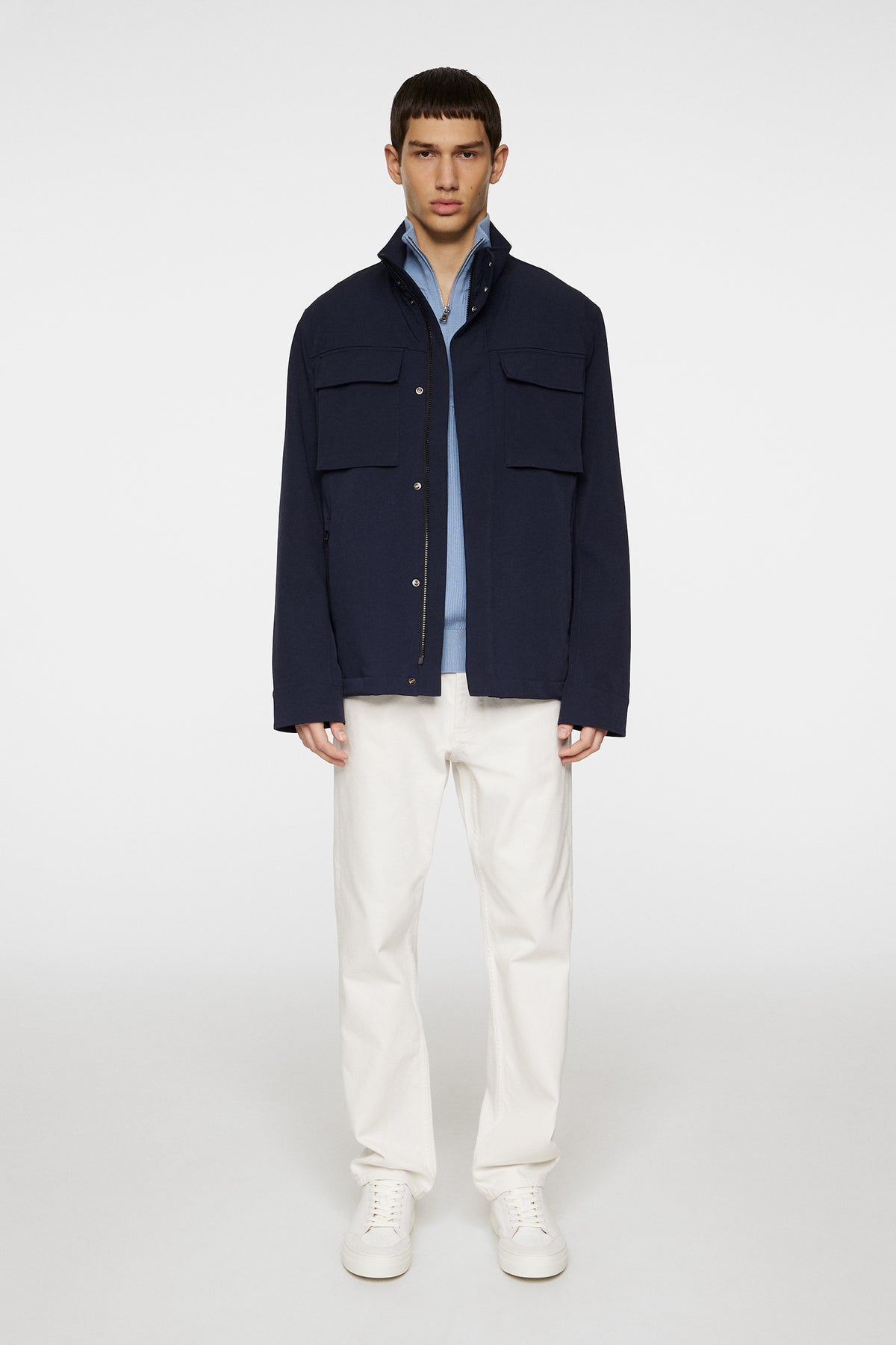 Riley 4 Way Stretch Jacket in JL Navy by J.Lindeberg