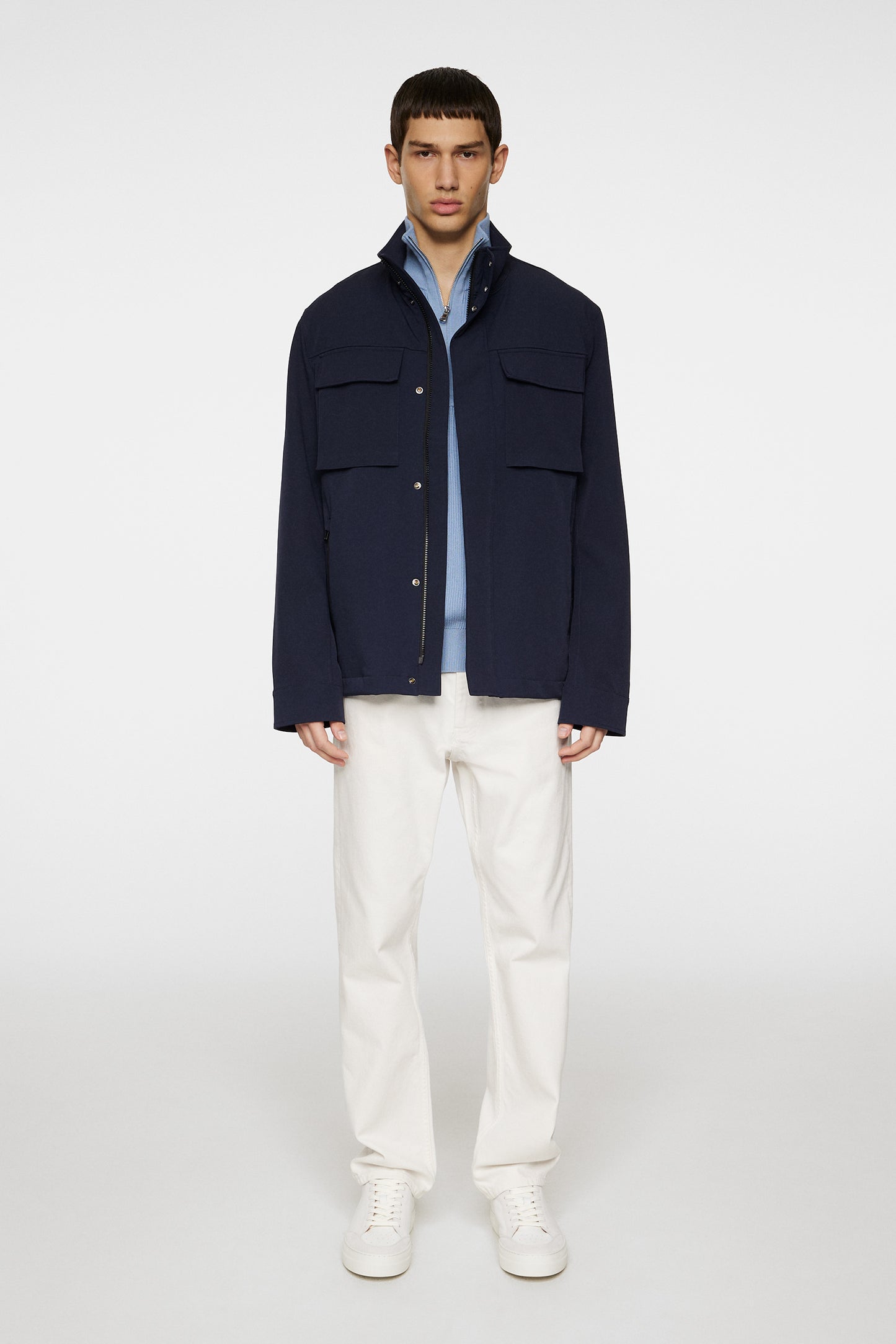 Riley 4 Way Stretch Jacket in JL Navy by J.Lindeberg