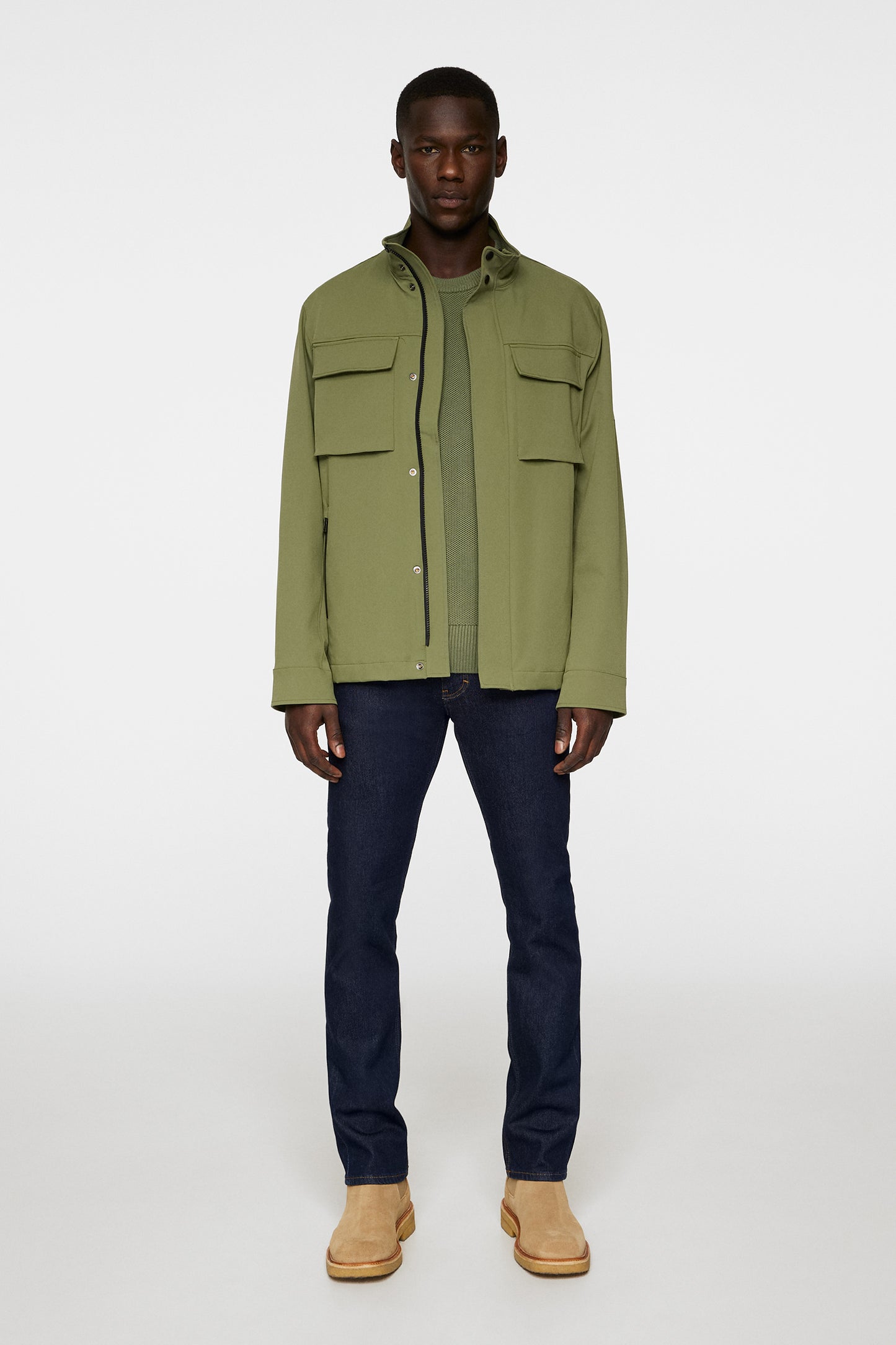 Riley 4 Way Stretch Jacket in Olivine by J.Lindeberg