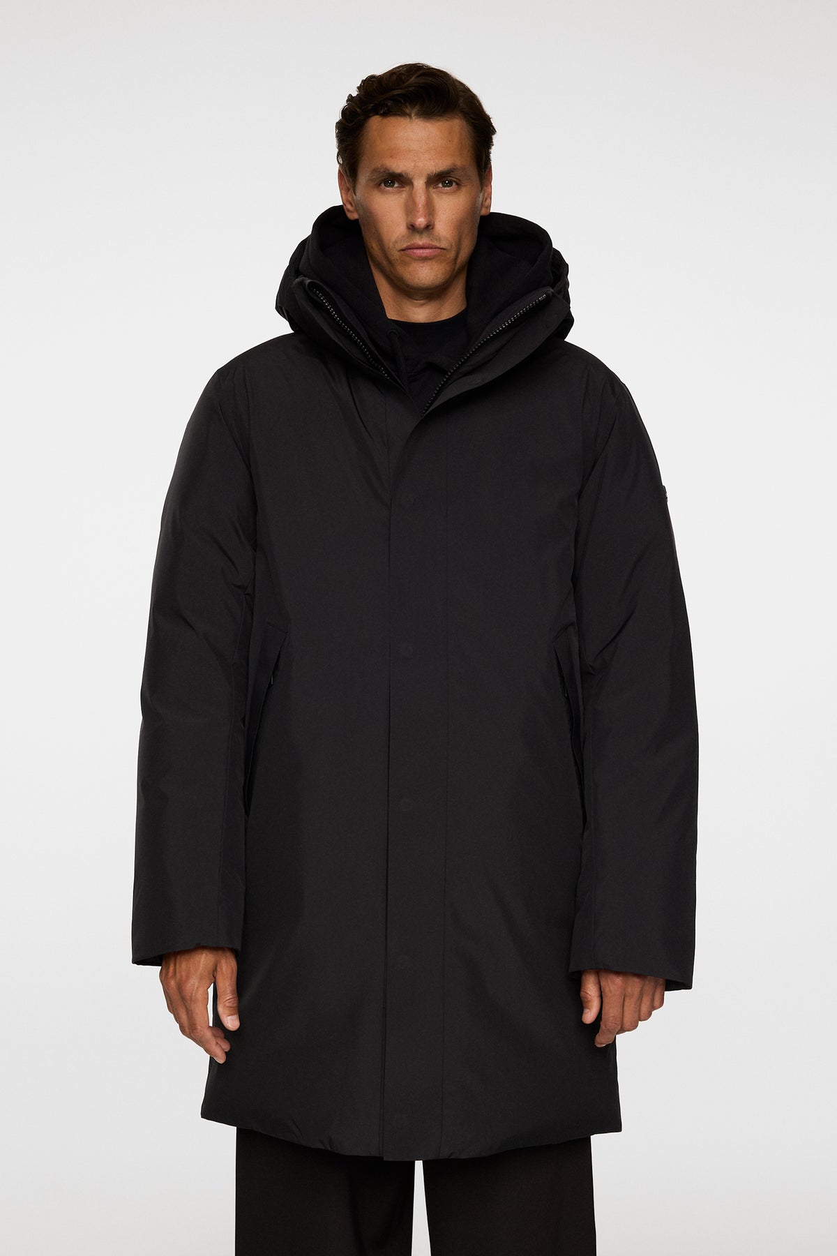 Alon 3L Down Parka in Black by J.Lindeberg