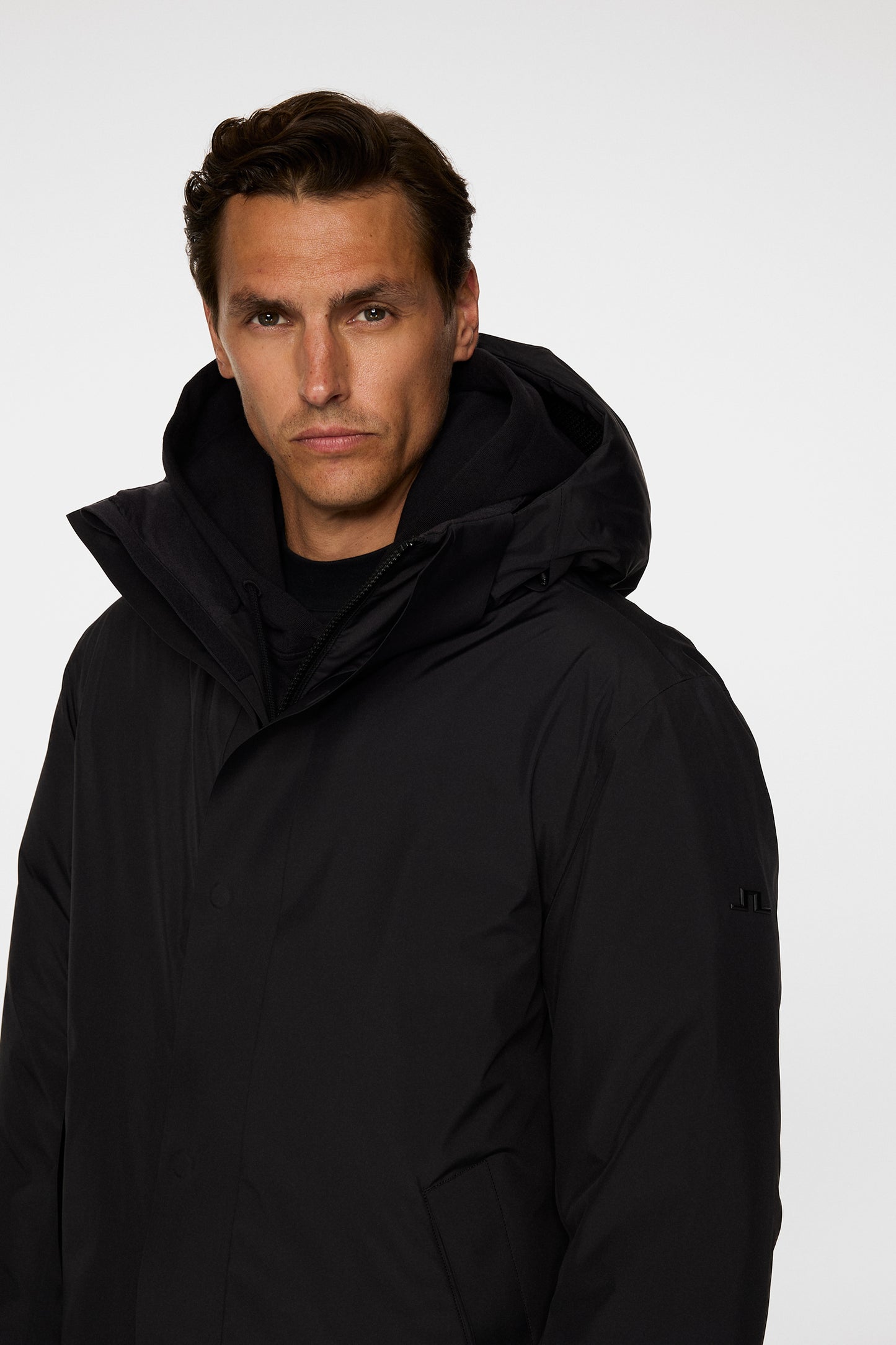 Alon 3L Down Parka in Black by J.Lindeberg