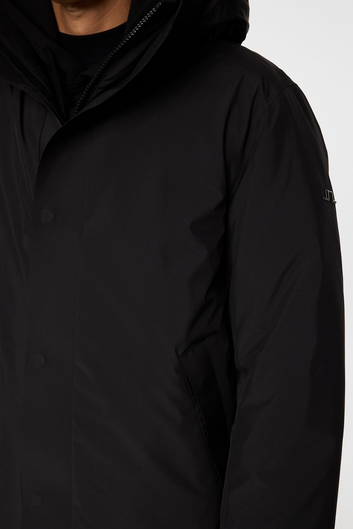 Alon 3L Down Parka in Black by J.Lindeberg