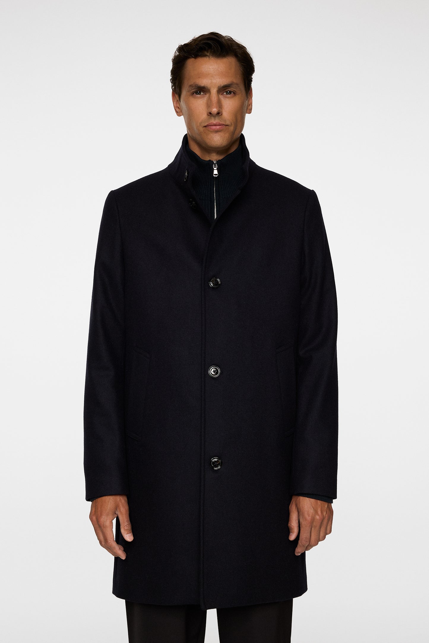 Jesse Melton Coat in JL Navy by J.Lindeberg