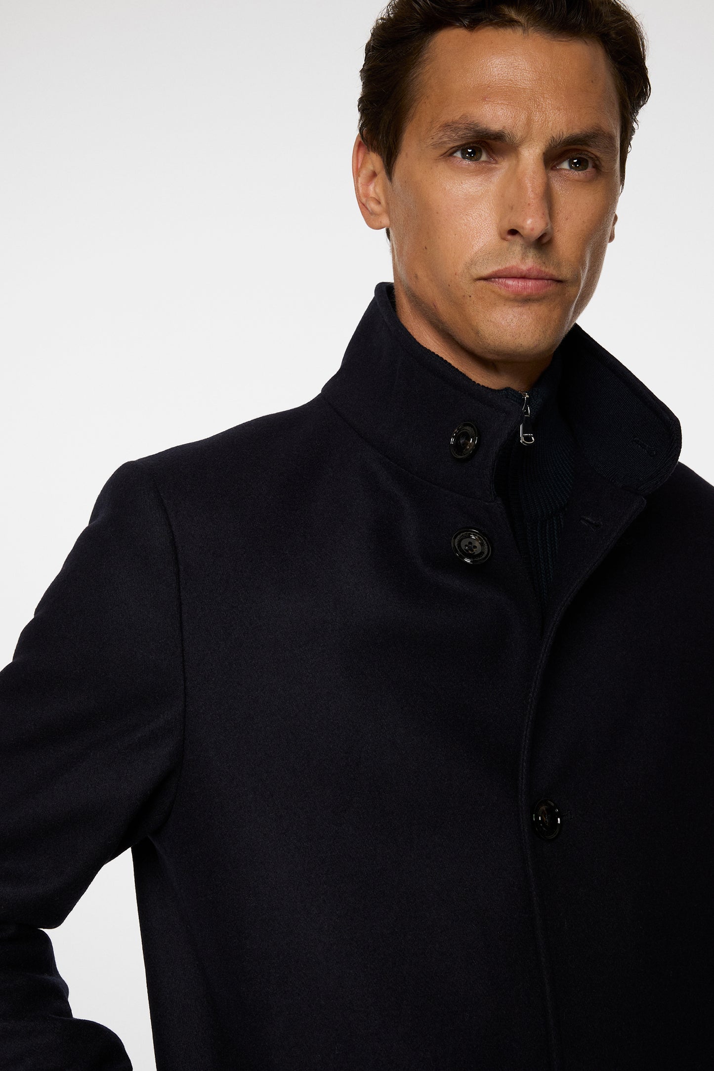 Jesse Melton Coat in JL Navy by J.Lindeberg