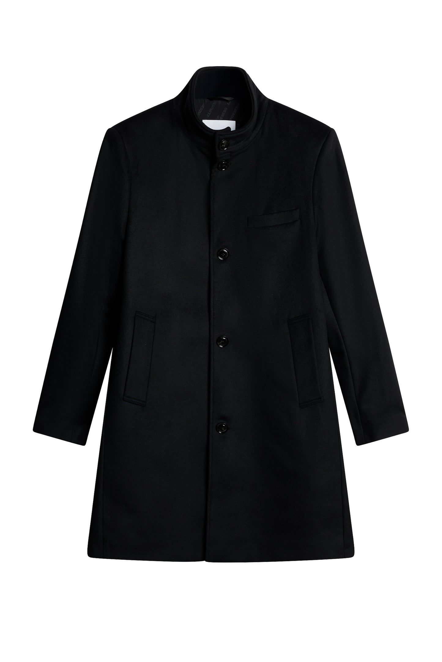 Jesse Melton Coat in Black by J.Lindeberg