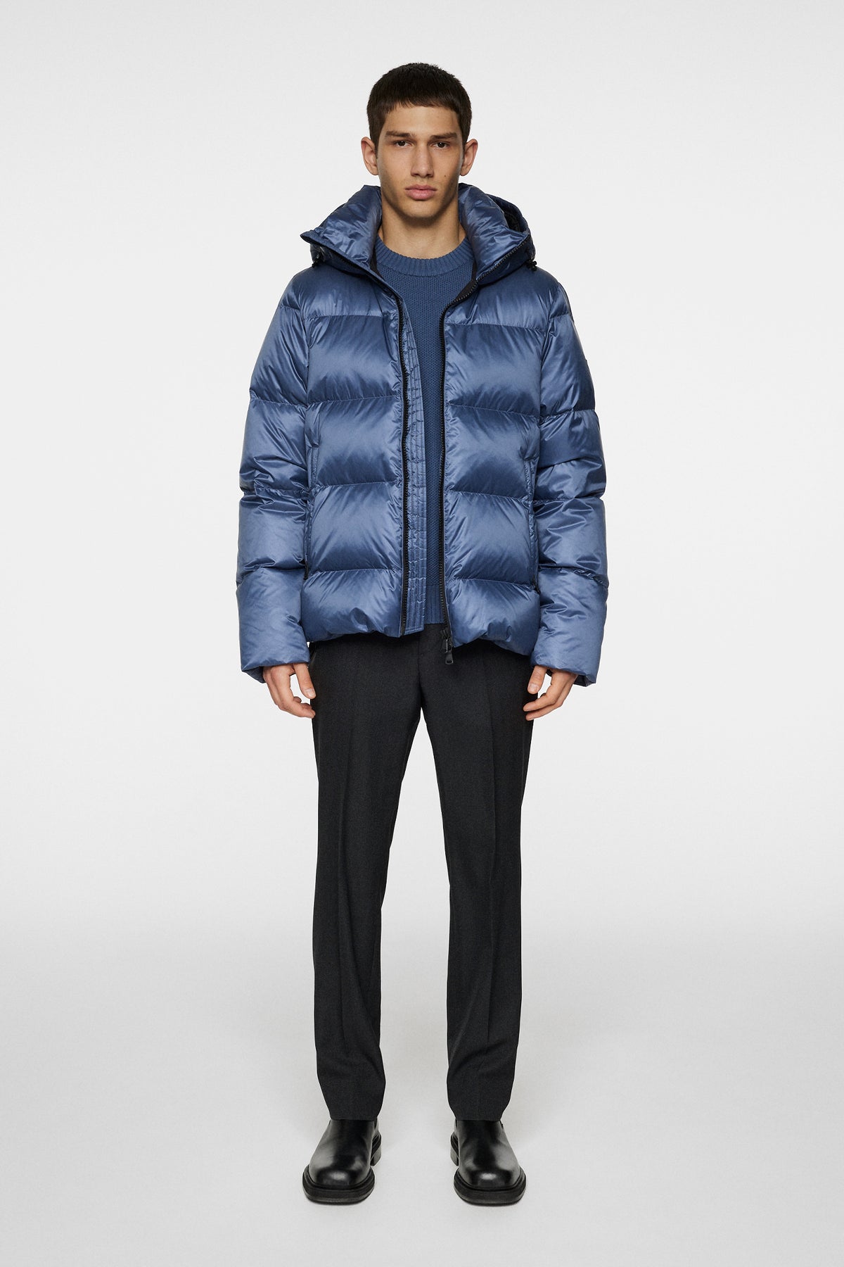 Daryl Down Jacket in Vintage Indigo by J.Lindeberg