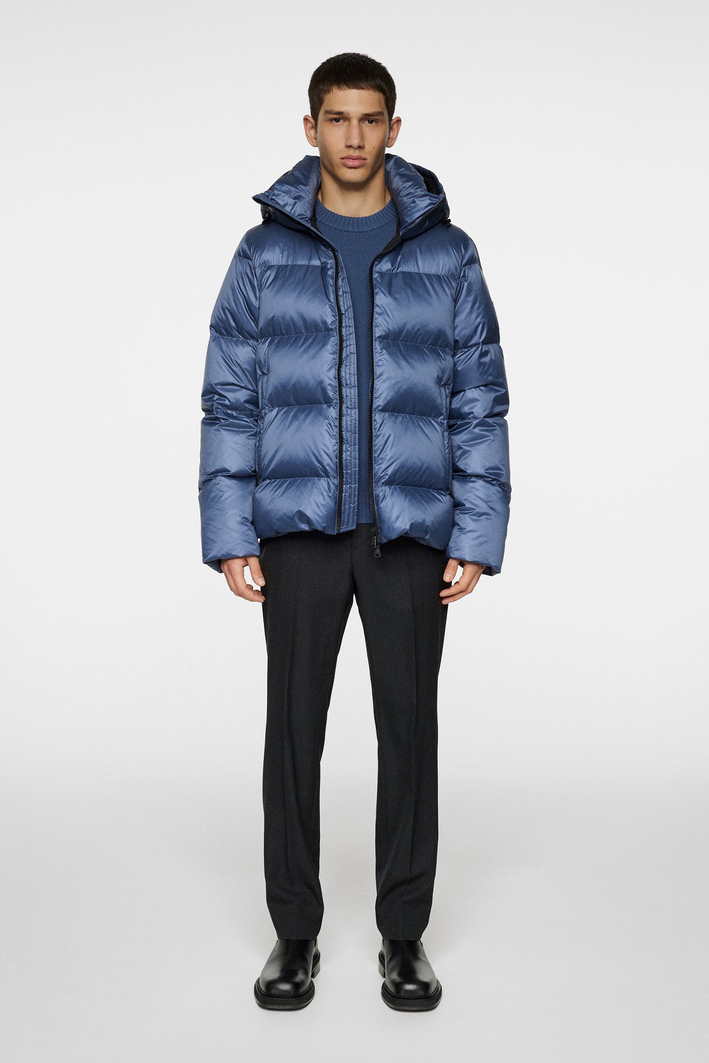 Daryl Down Jacket in Vintage Indigo by J.Lindeberg