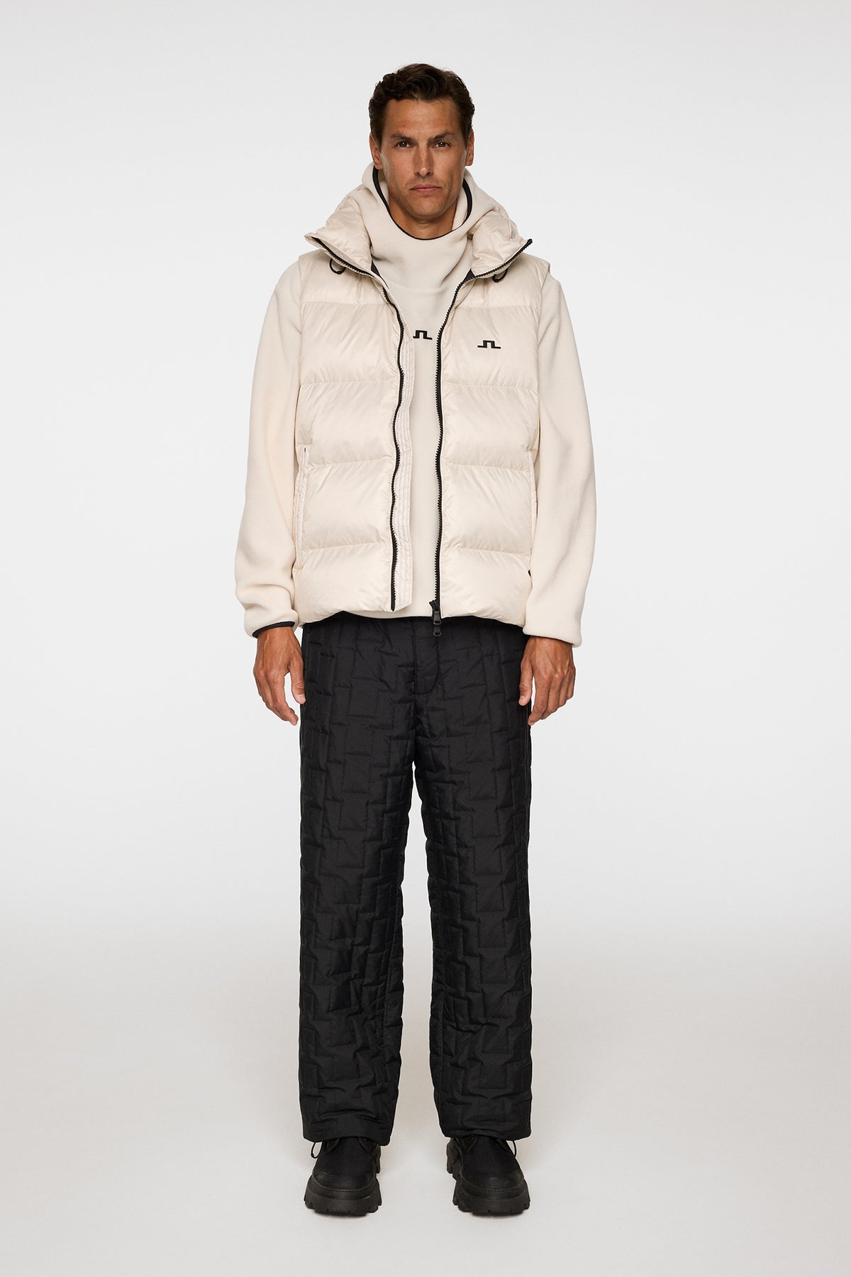 Daryl Down Vest in Moonbeam by J.Lindeberg