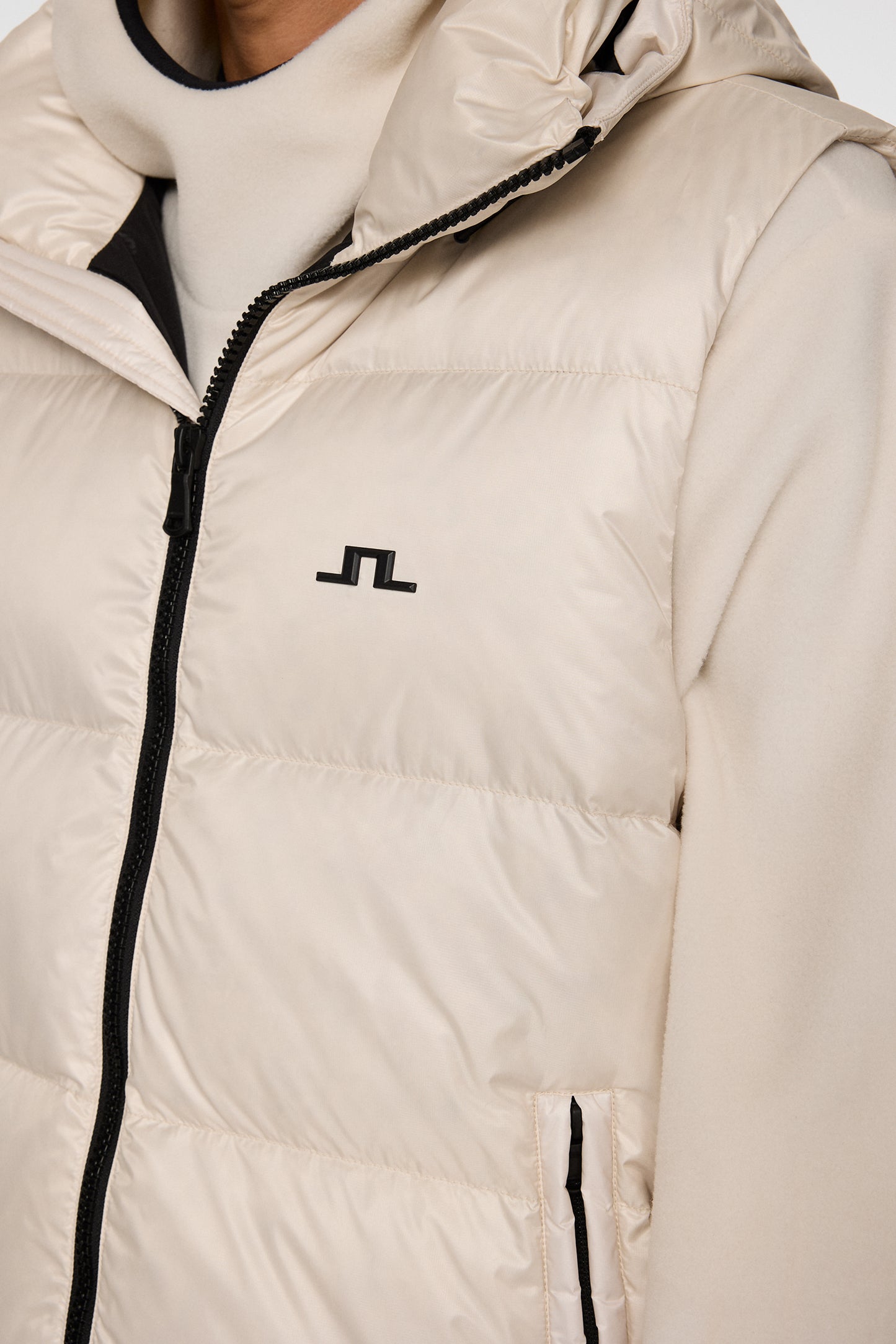 Daryl Down Vest in Moonbeam by J.Lindeberg