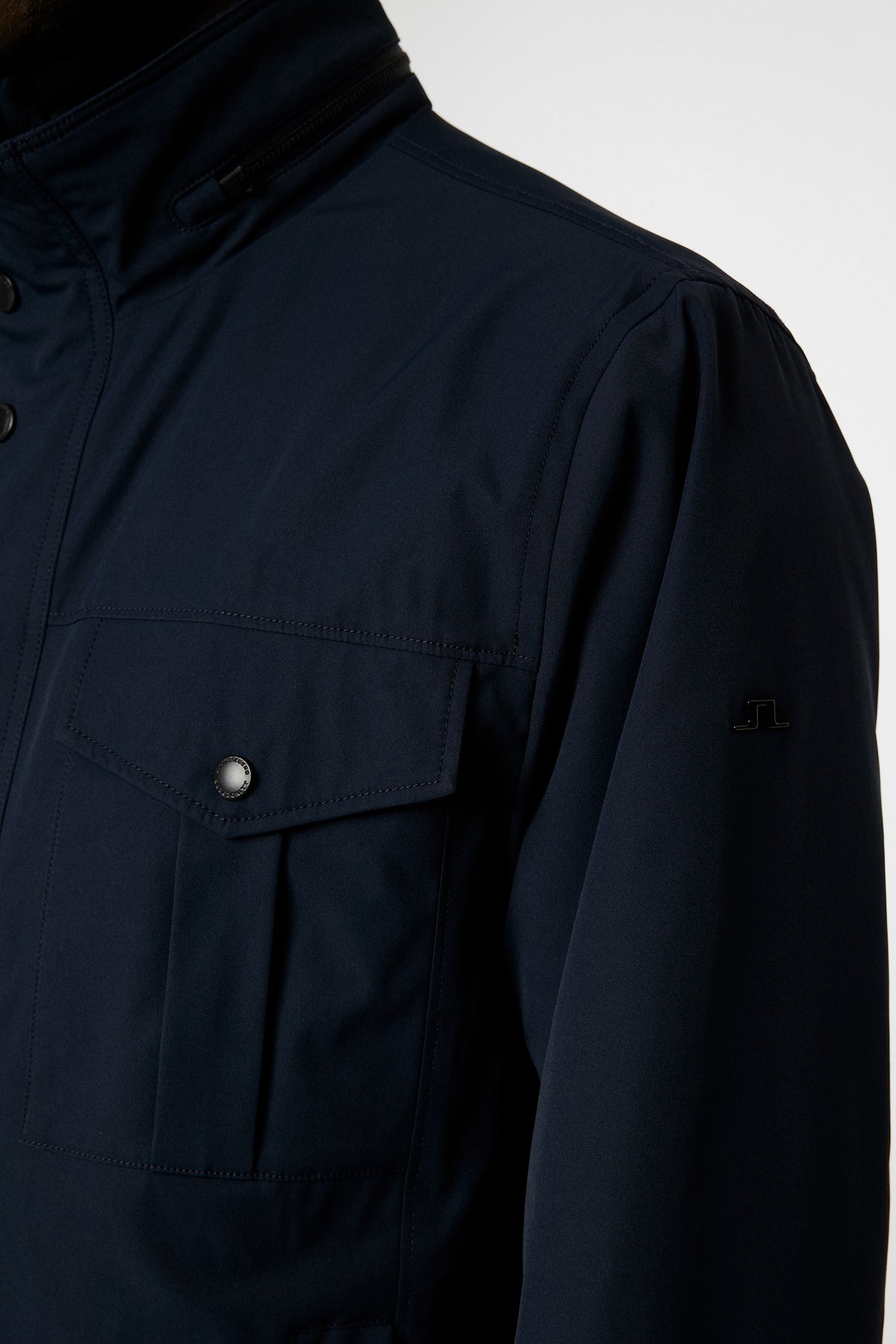 Bailey Poly Jacket in JL Navy by J.Lindeberg